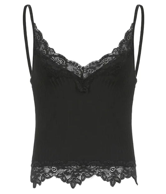 Sexy Lace V-Neck Sling Top